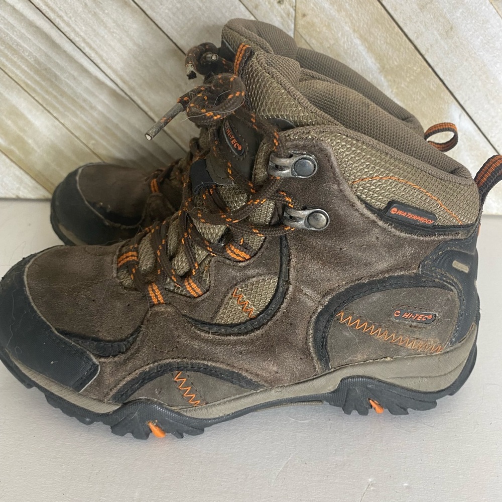 Hi-Tec Kids Unisex Hillside Waterproof Jr hiking Boot Toddler/Little/Big Kid Sz3